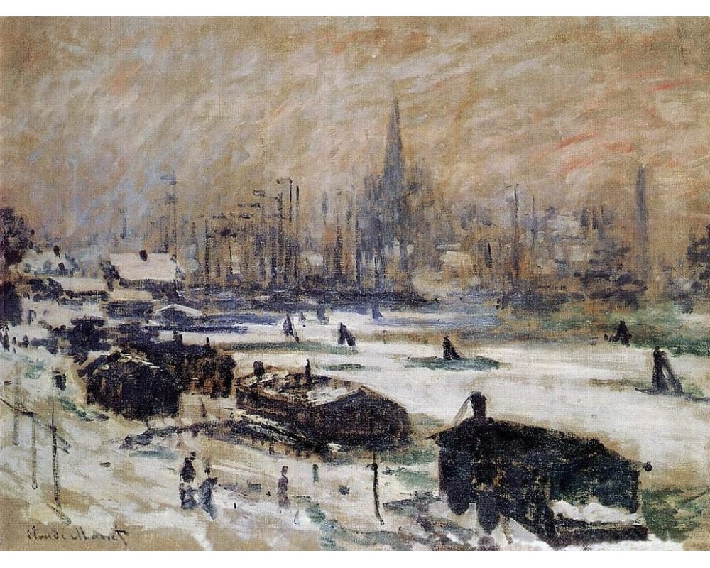 Amsterdam in the Snow