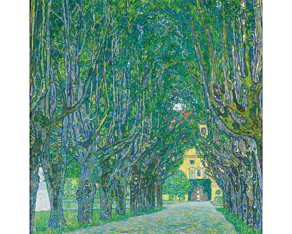 Avenue in Schloss Kammer Park, 1912