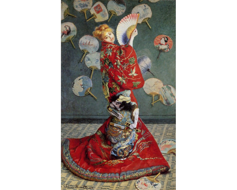 Camille Monet in Japanese Costume