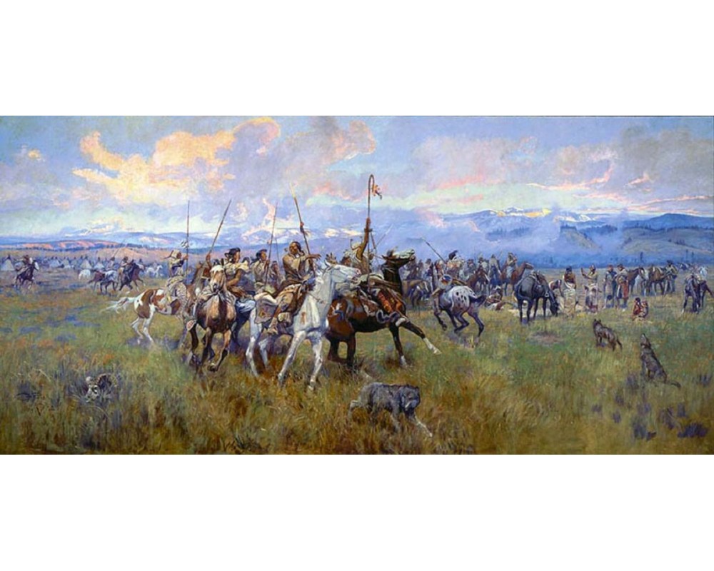 Lewis and Clark Meeting the Flathead Indians