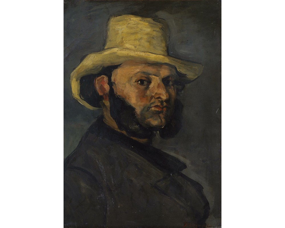 Man with a Straw Hat (Portrait of Boyer)