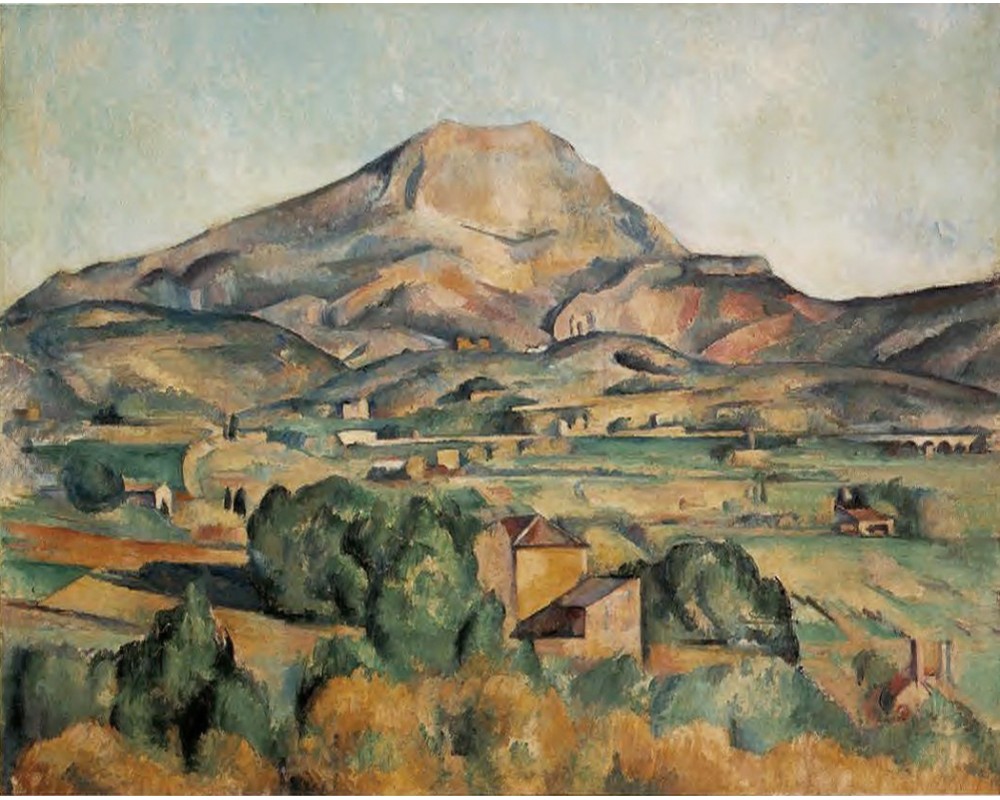 Mont Sainte-Victoire seen from Bellevue