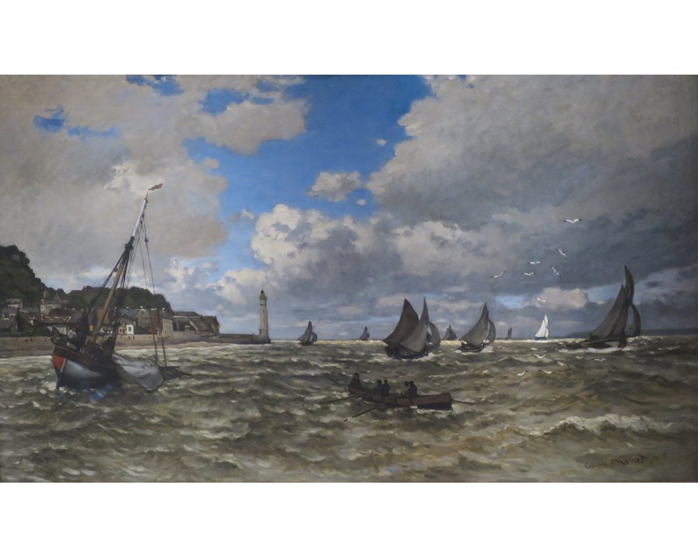 Mouth of the Seine at Honfleur