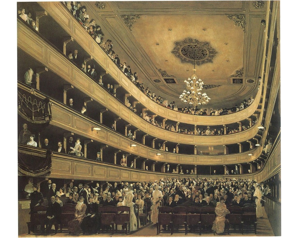 Old Burgtheater in Vienna