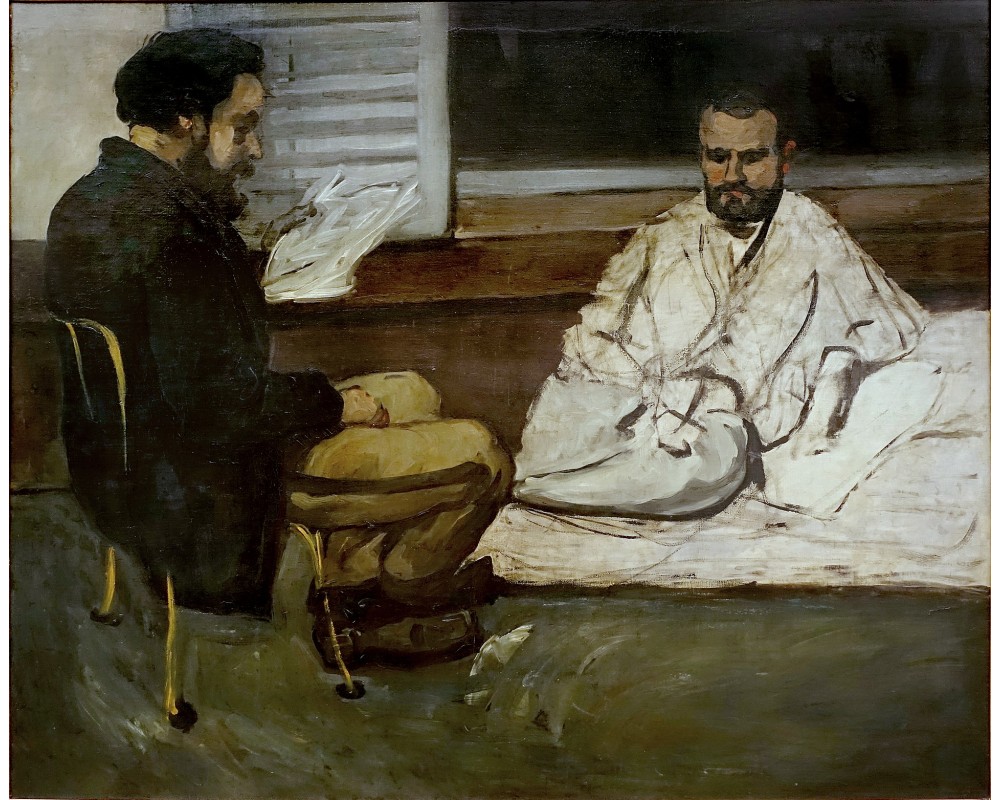 Paul Alexis Reading to Émile Zola