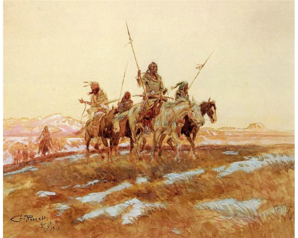 Piegan Hunting Party