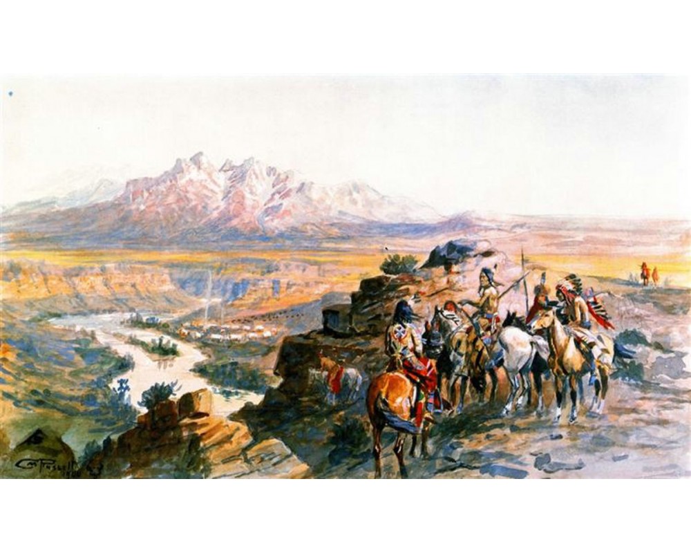 Planning the Attack on the Wagon Train