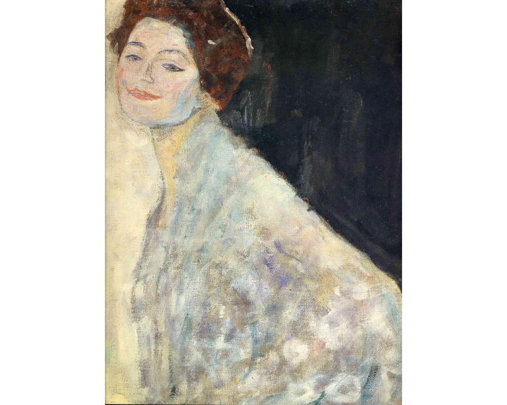 Portrait of a Lady in White Unfinished