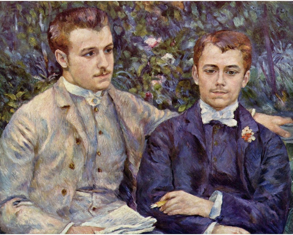 Portrait of Charles and George Durand-Ruel