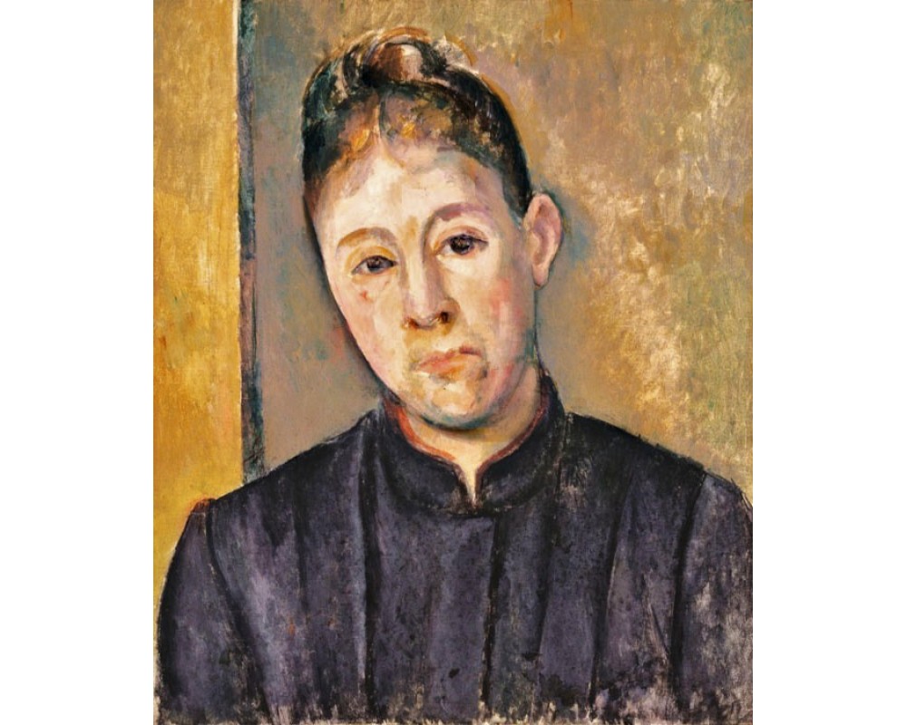 Portrait of Madame Cézanne 1885-1886