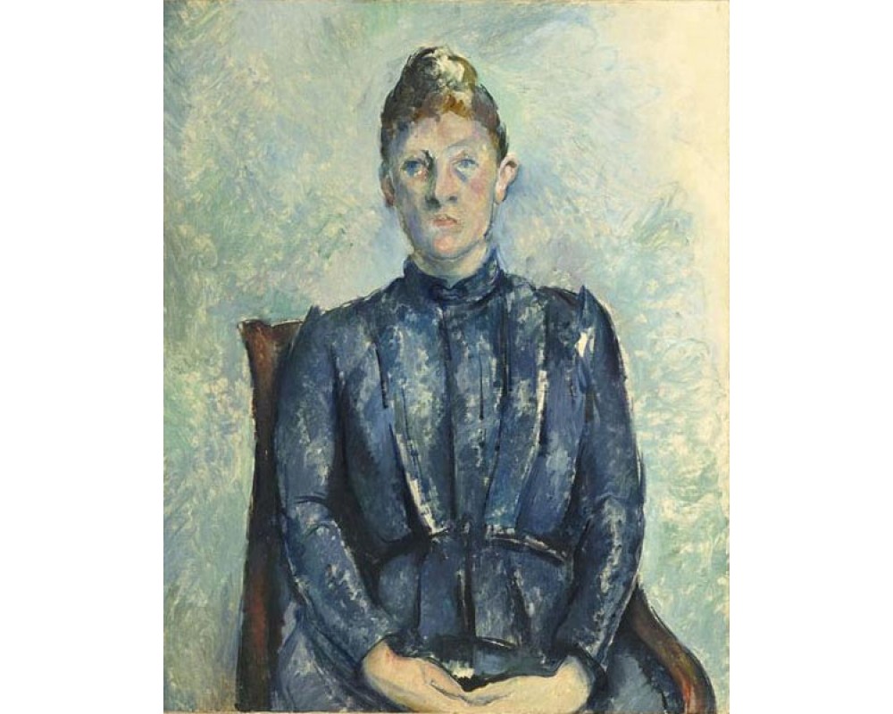 Portrait of Madame Cézanne 1890