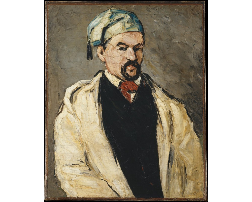 Portrait of Uncle Dominique in a Blue Cap