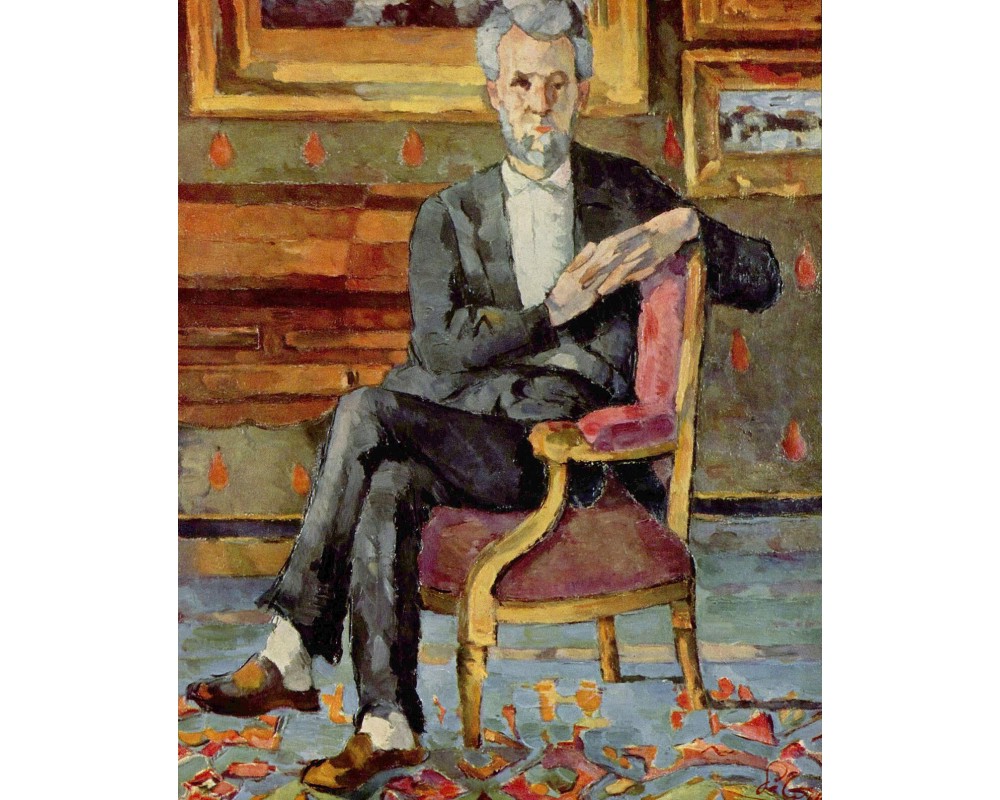 Portrait Of Victor Chocquet Seated