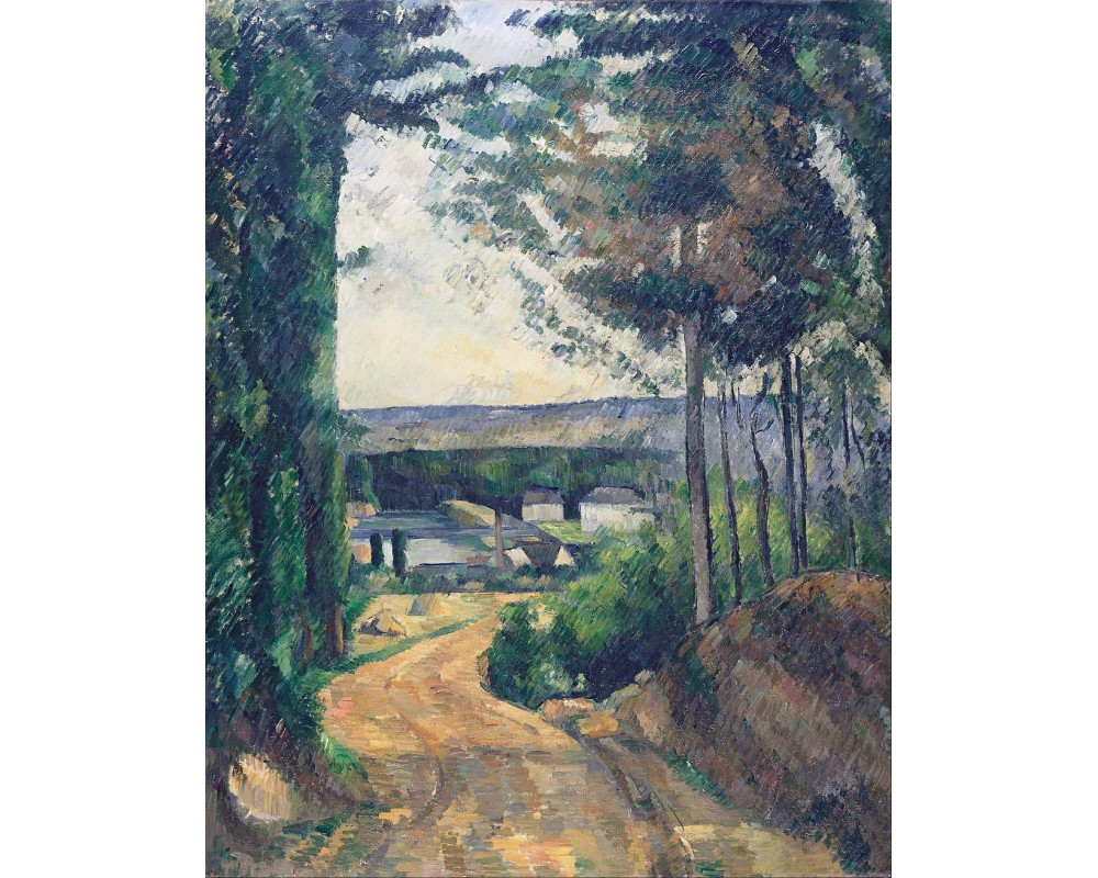 Road leading to the Lake