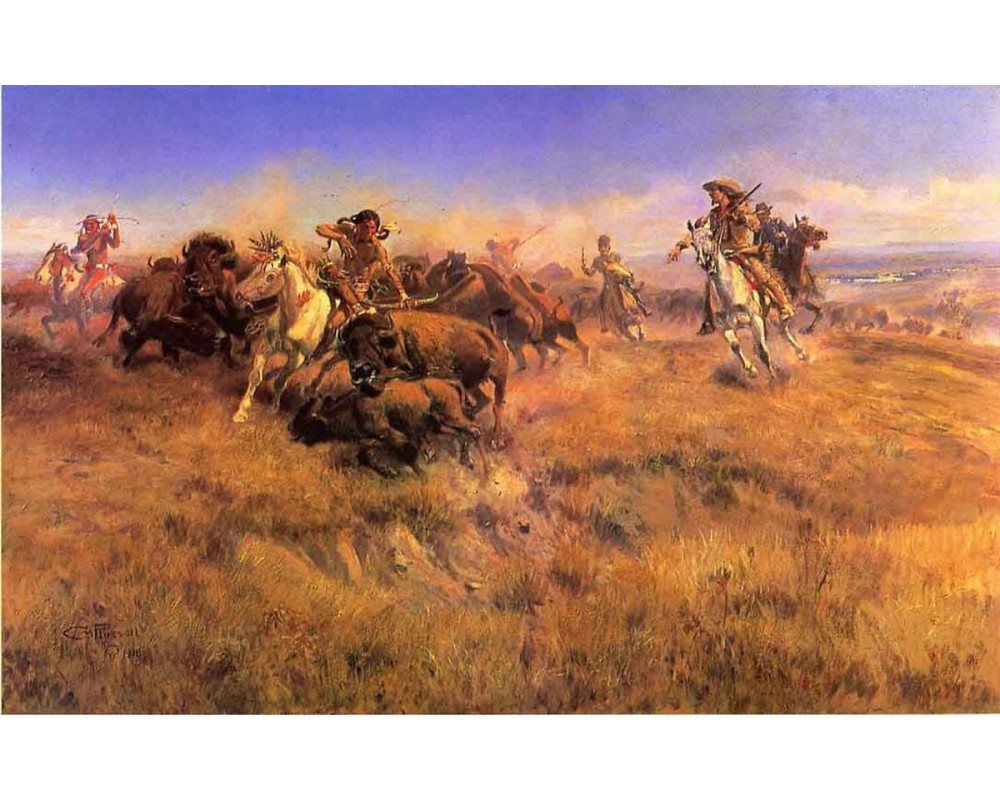 Running Buffalo