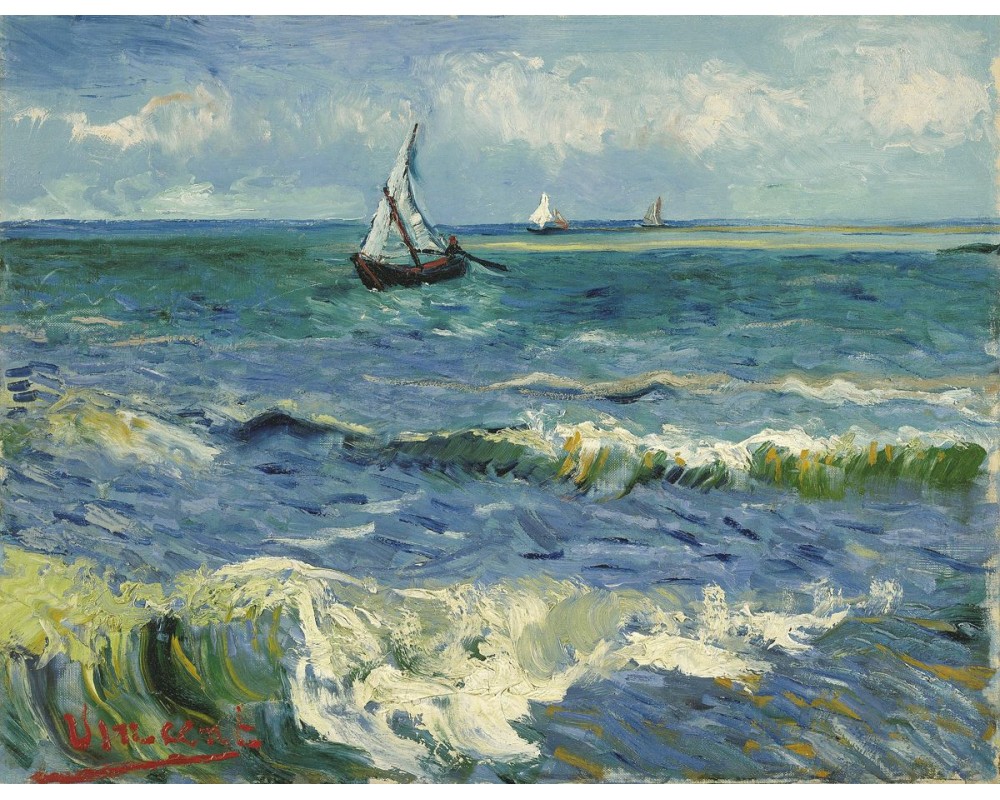Seascape at Saintes-Maries