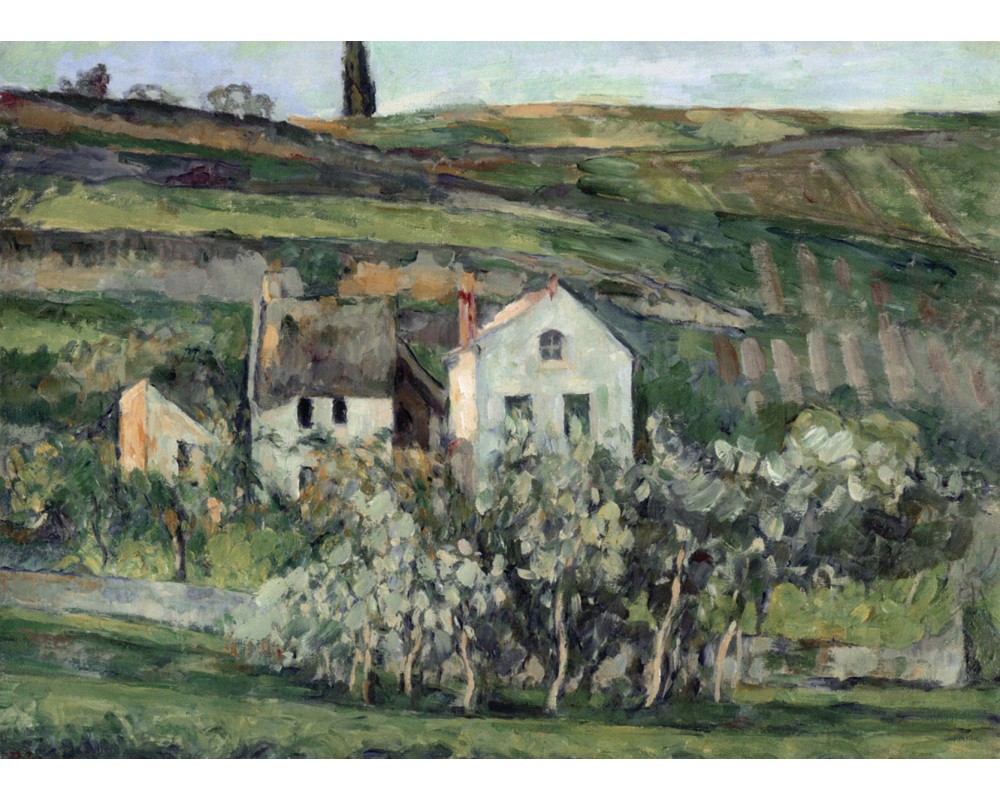 Small houses in Pontoise, near Auvers-sur-Oise