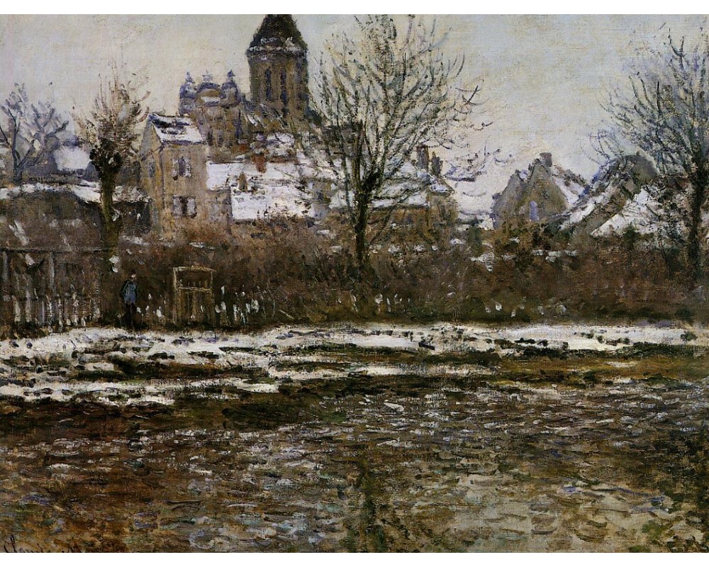 Snow Effect in Vétheuil