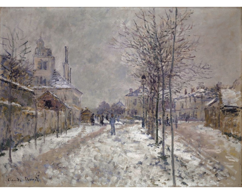 Snow Effect, The Boulevard de Pontoise at Argenteuil