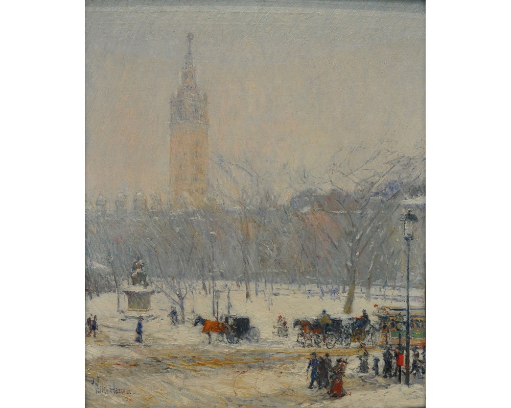 Snowstorm, Madison Square