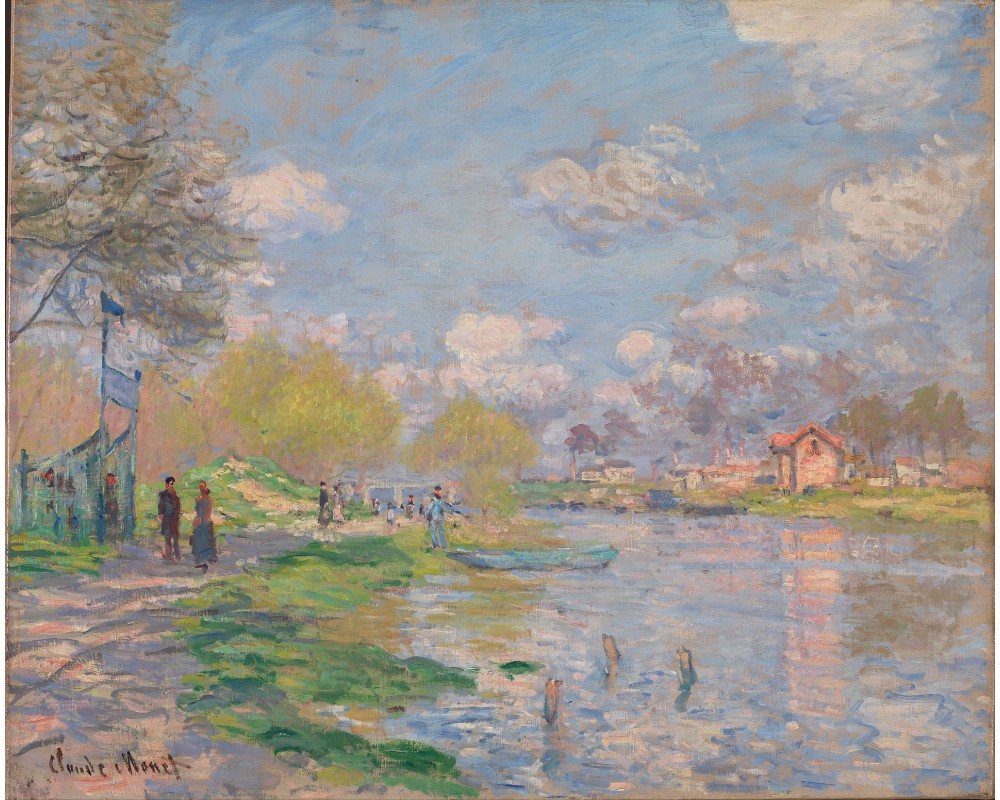 Spring by the Seine