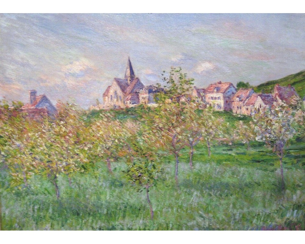 Spring in Giverny, Afternoon Effect