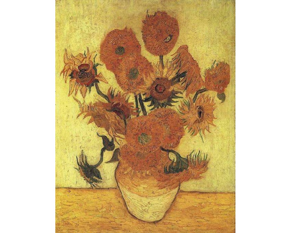 Sunflowers (F457), replica of the 4th version