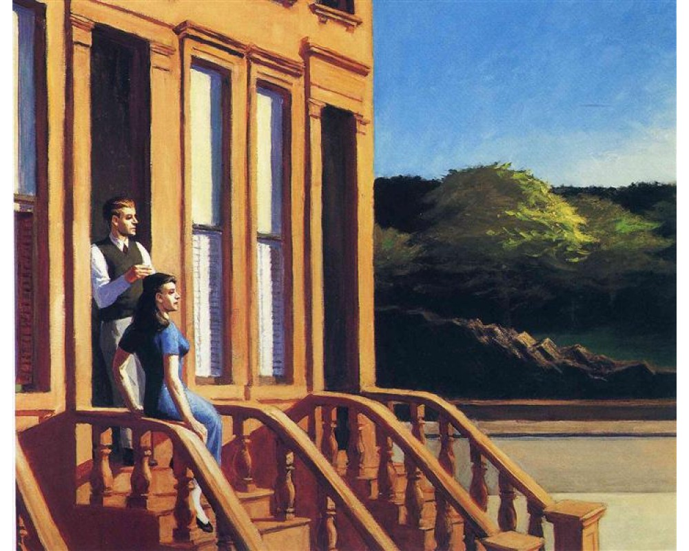 Sunlight on Brownstones