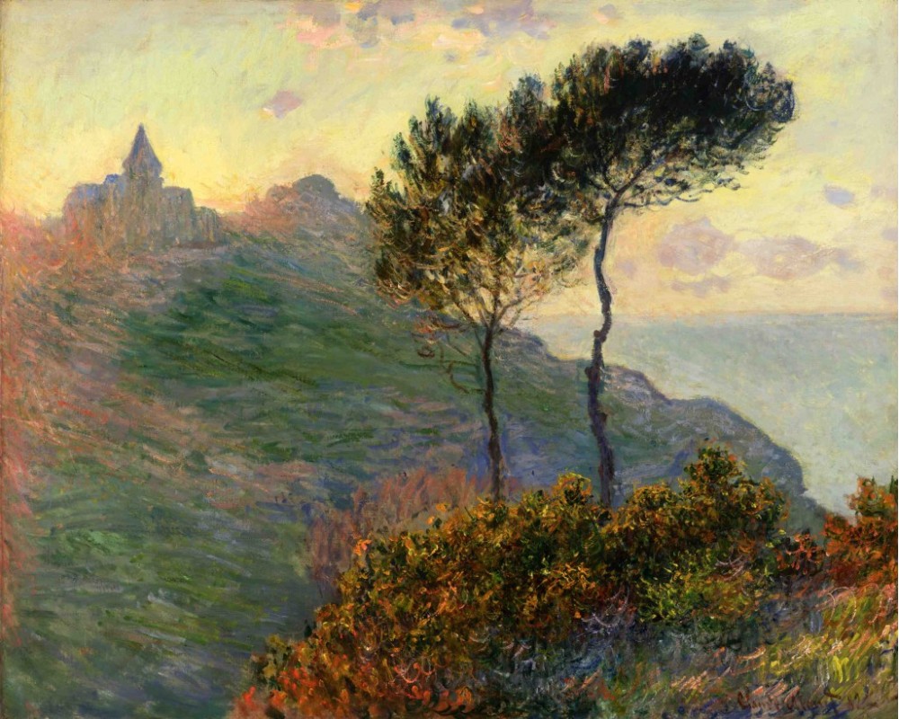 The Church at Varengeville, against the Sunset