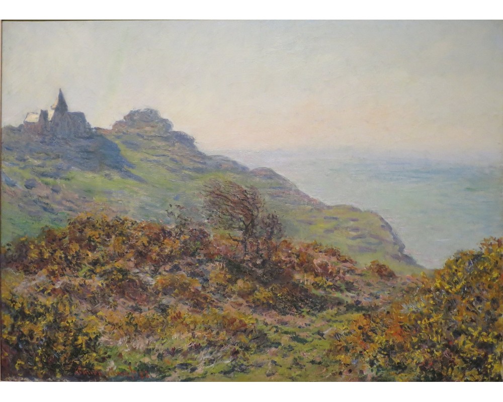 The Church at Varengeville and the Gorge of Les Moutiers