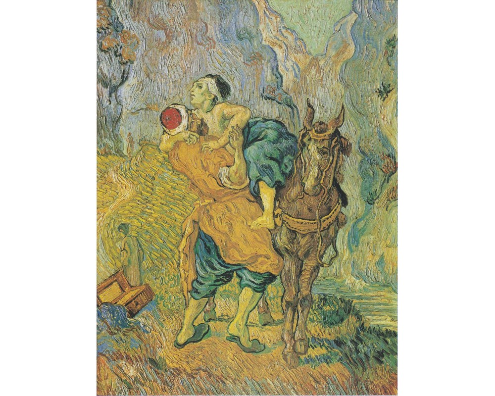 The Good Samaritan, after Delacroix