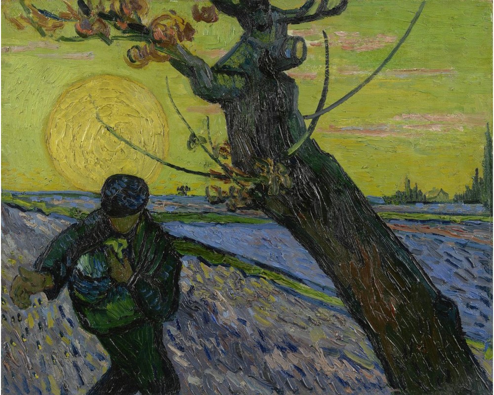 The Sower with Setting Sun