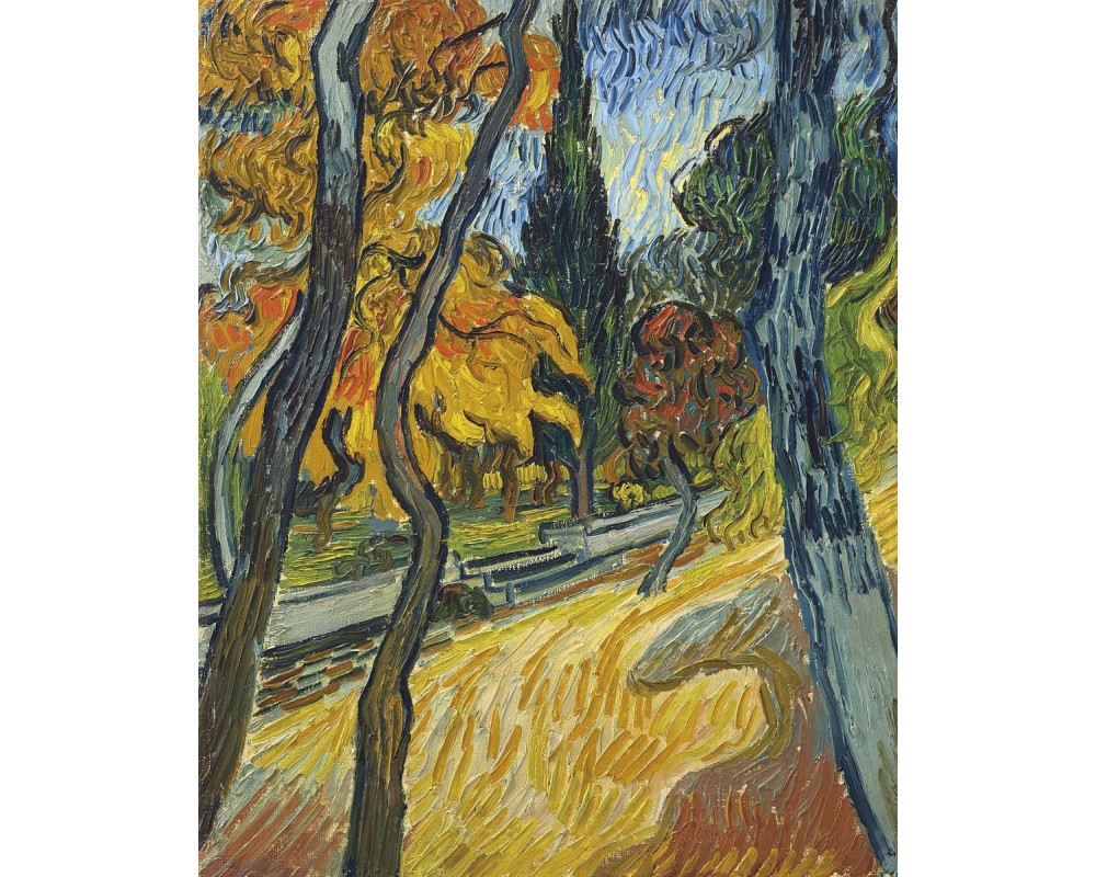Trees in the Garden of Saint-Paul Hospital 3