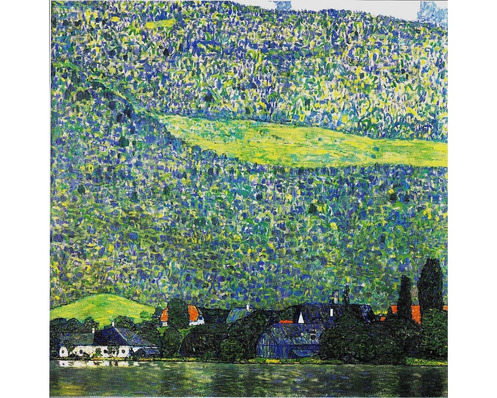 Unterach on Lake Atter