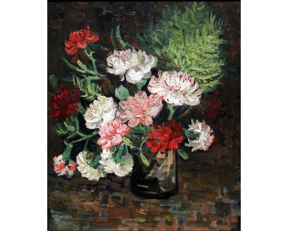 Vase with Carnations