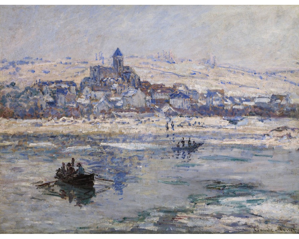 Vetheuil in Winter