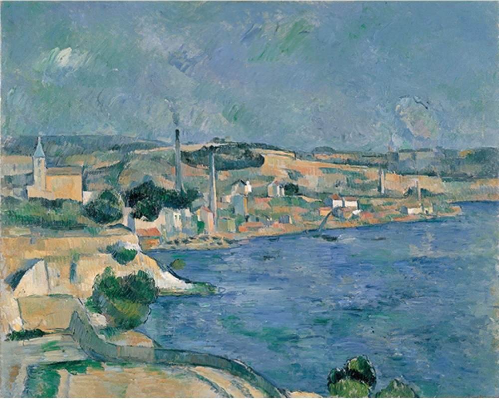 View of the Bay of Marseille from the Village of Saint-Henri