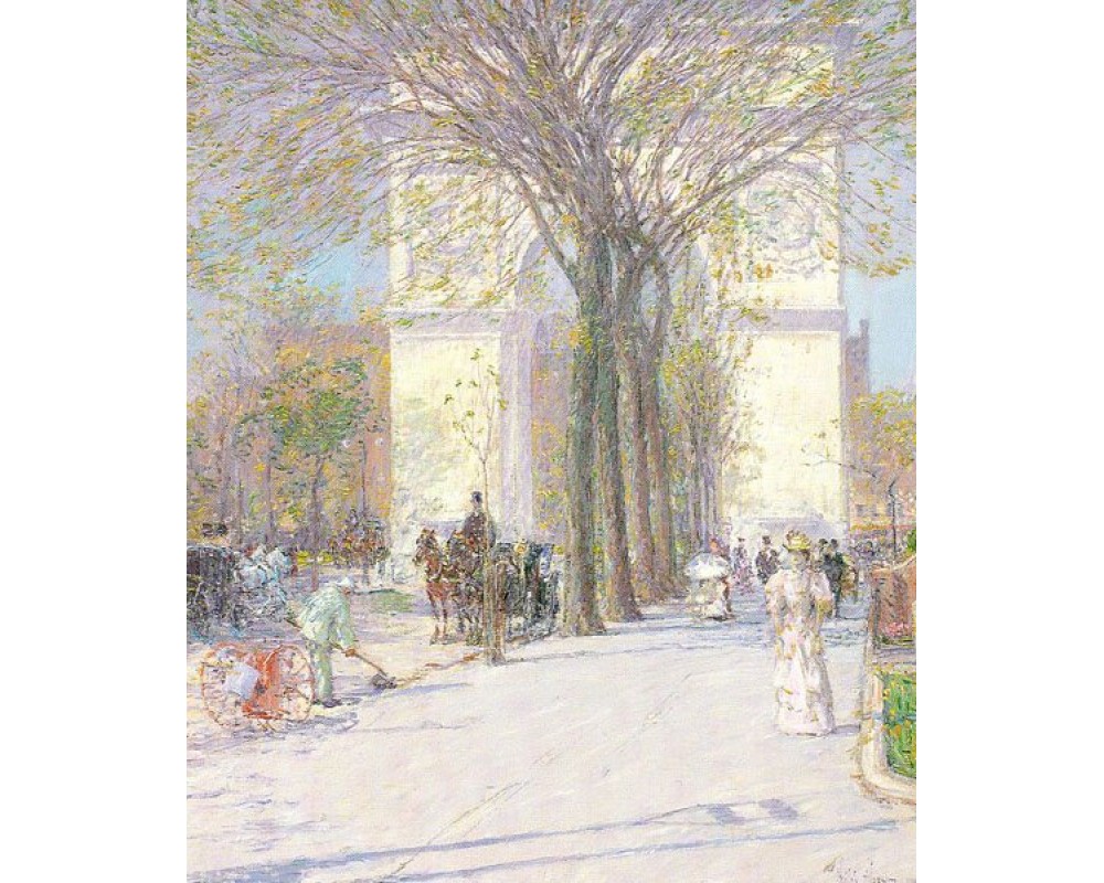 Washington Arch, Spring