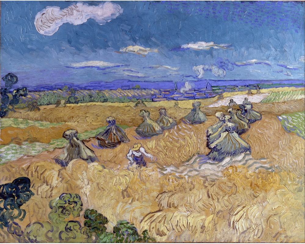 Wheat Field with Sheaves and Reaper