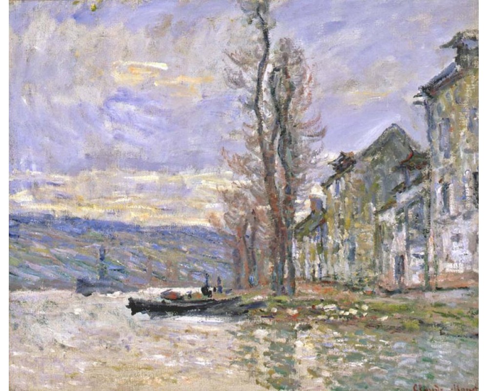 Winter on the Seine, Lavacourt